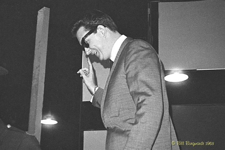 Black and White, 1963, Roy Orbison in side profile