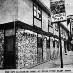 b&w photo of the Klondiker Tavern